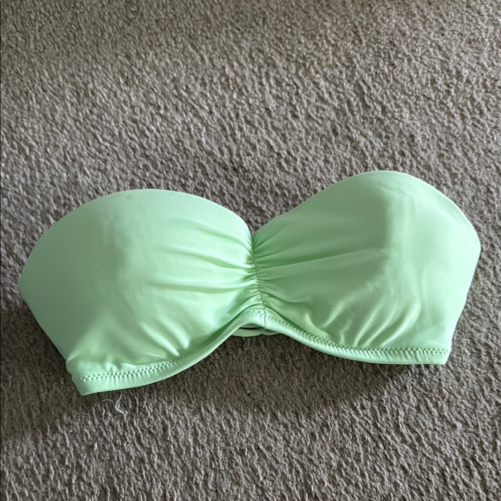 Target Light Green Bandeau Bikini Top